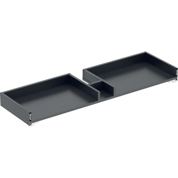 GE Obere Schublade o. Kappen, Front, Auszugsschienen, zu SmyleS WTU B: 120cm