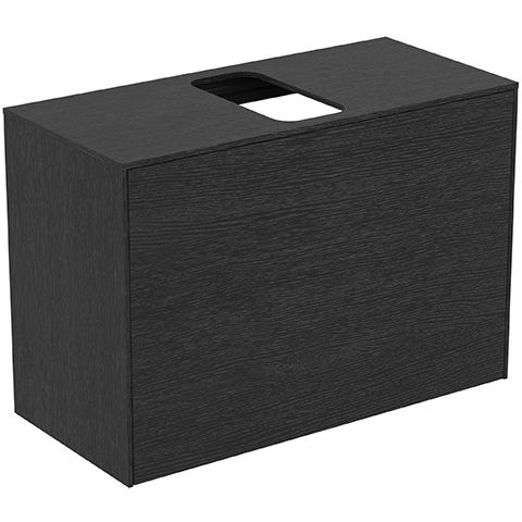 IS Schubladenfront Conca für WTU 780x536mm Eiche Geflammt, Alte Nr.2019