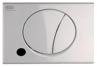 WC-Betätigungsplatte MEPA Ellipse 950 Weiß