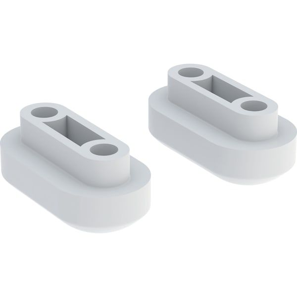 GE Set Ausgleichspuffer für WC-Sitzring f. Geberit AquaClean Tuma, weiß