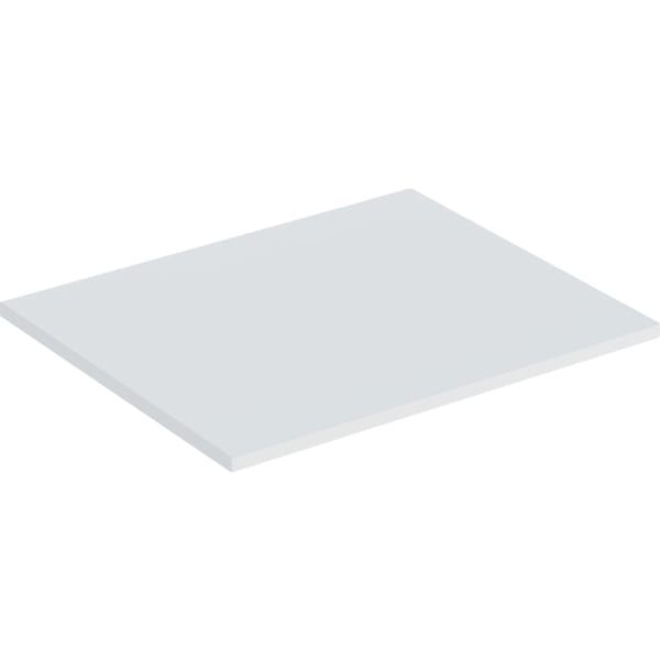 GE Einlegeboden zu iCon Seitenelement T:21cm, weiß matt