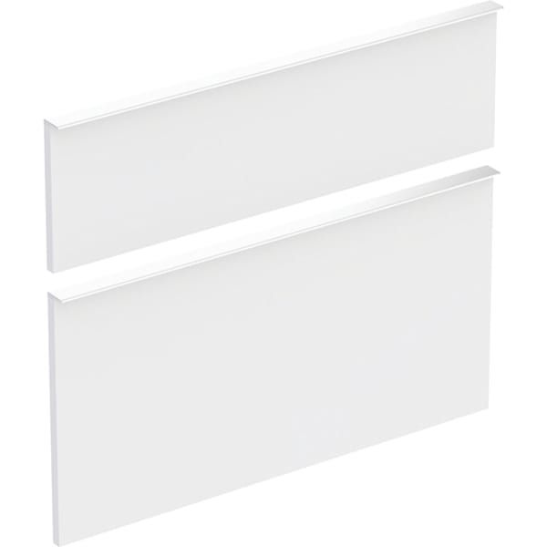 GE Set Schubladen Frt f. iCon US für WT Breite 75 cm, weiß (2 St.)