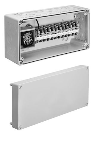 SCHELL Elektro-Verteilerkasten für 1-12 CVD-Touch/IR Sensor Elektronik
