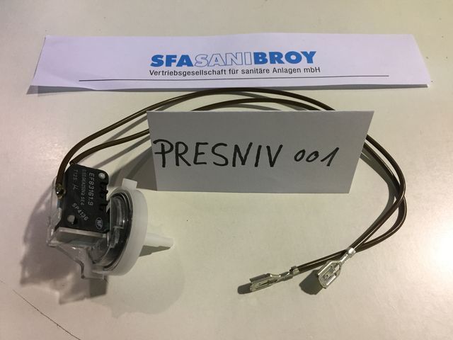 SFA Sanibroy Ersatzteil, Niveauschalter + Mikroschalter für SANICOMPACT
