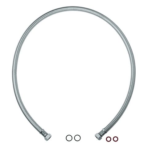 GROHE Druckschlauch 07772 f.3-Loch Einhand-Wannenkombination chrom