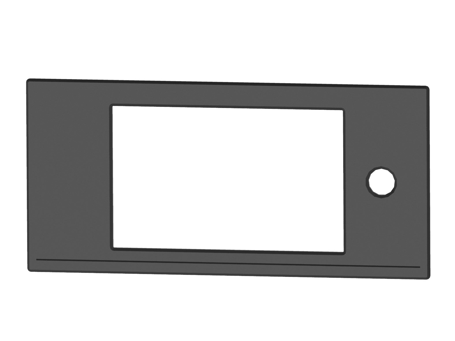 Brötje Rahmen Bedienteil