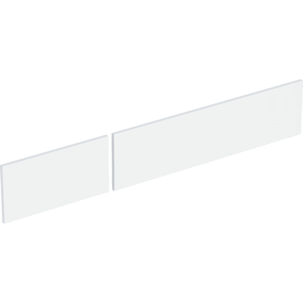 GE VariForm Set Schubl.-Front für US für WT, mit 2 Schubladen B=135cm, weiß