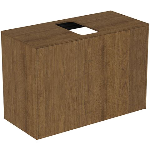 IS Schubladenfront Conca für WTU 780x536mm Walnuss Dunkel, Alte Nr.2019