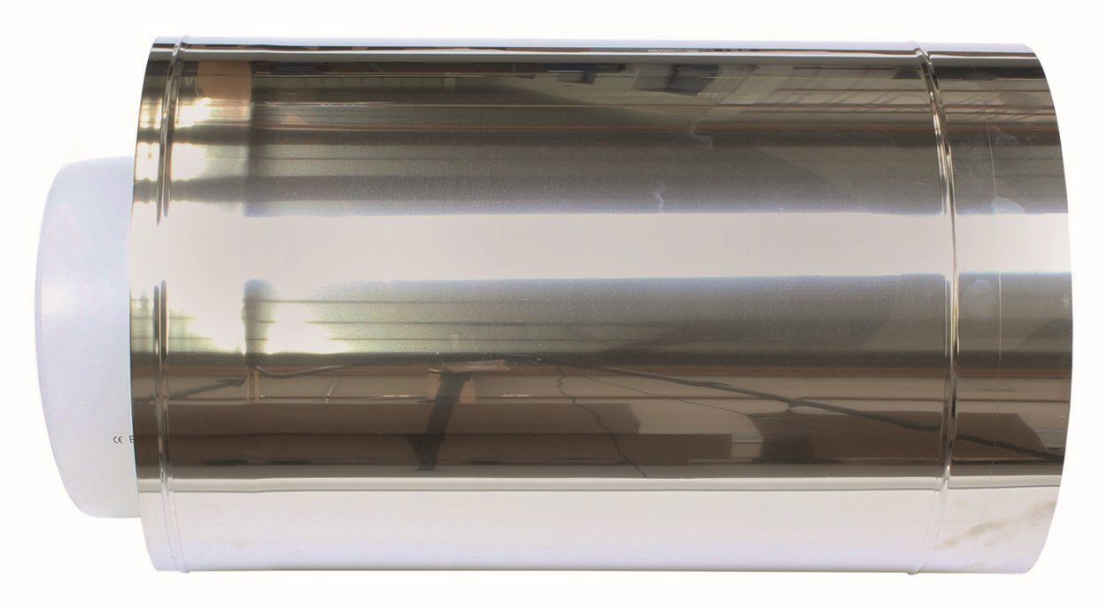 VA Verlängerung 0,5 m d:250/350mm für für Fassadenverlegung konz. PP/Edelst.