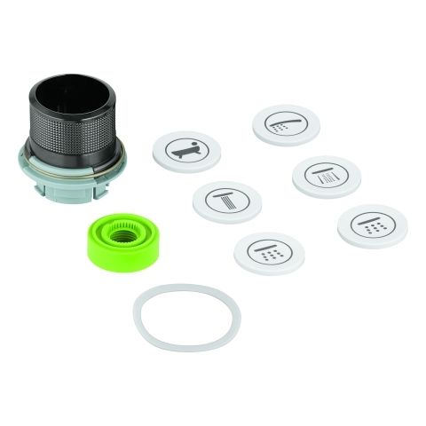 GROHE Druckknopfbetätigung 48361 für SmartControl UP hard graphite geb.