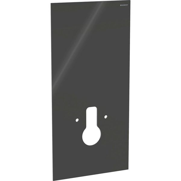 GE Frontverkleidung für Geberit Monolith für Wand-WC 101cm Glas schwarz