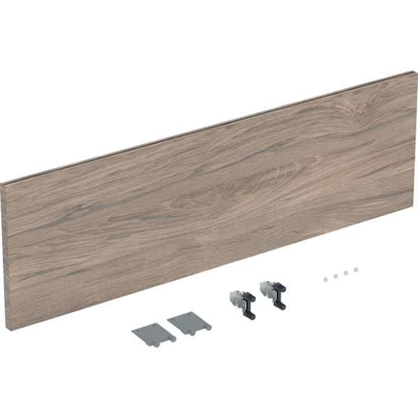 GE Schubladenfront für iCon Unterschrank für HWB B:75cm, Nussbaum hickory