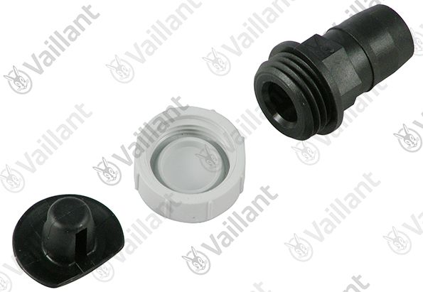 Vaillant Zubehörbeutel f.Abgasrohr m.Messnippel Schraubkappe u.Stopfen