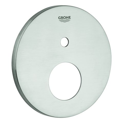 GROHE Rosette 48429 rund für EHM-FMS mit 2-Wege Umstellung supersteel