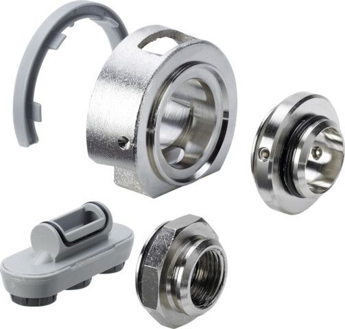 Umrüstset 6161.99 aus Messing matt-vernickelt