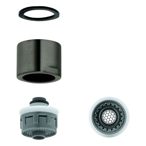 GROHE Mousseur 48343 Innengewinde M 28 x 1 hard graphite gebürstet