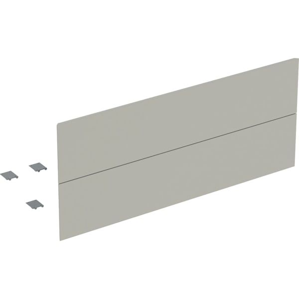 GE Set Schubl.-Frt für ONE US, 2 Schubl. für WT B: 120cm, greige matt