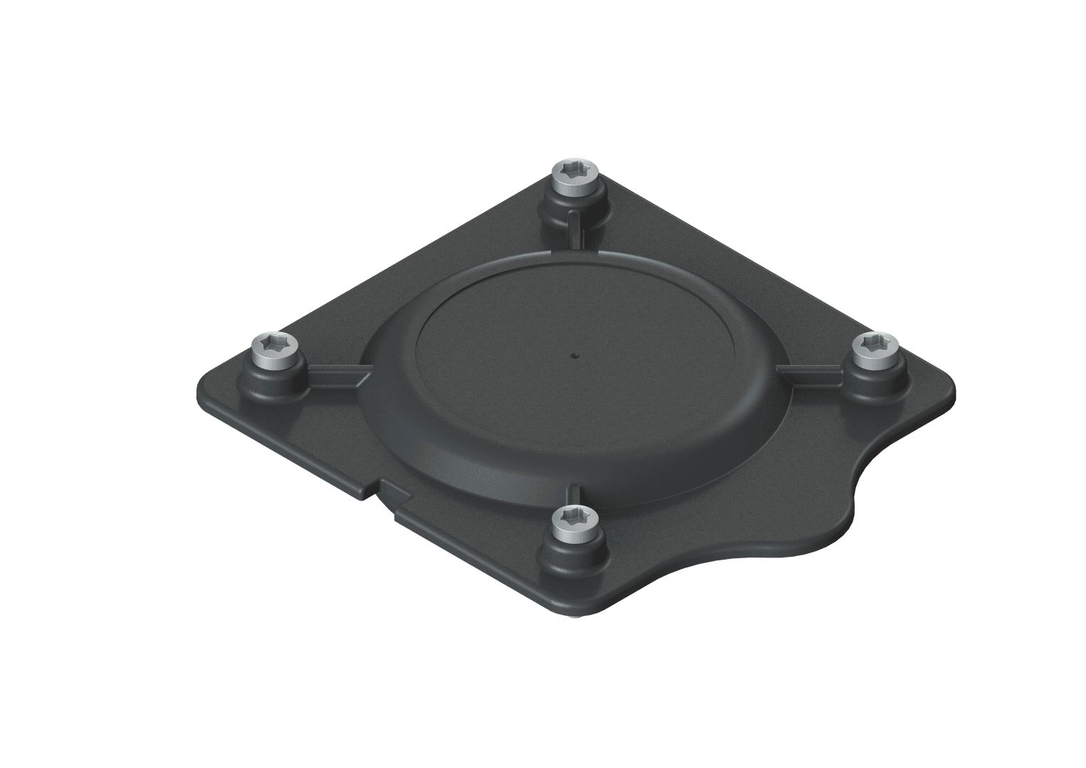 KESSEL-Reinigungsdeckel verschraubt, 160x140 mm