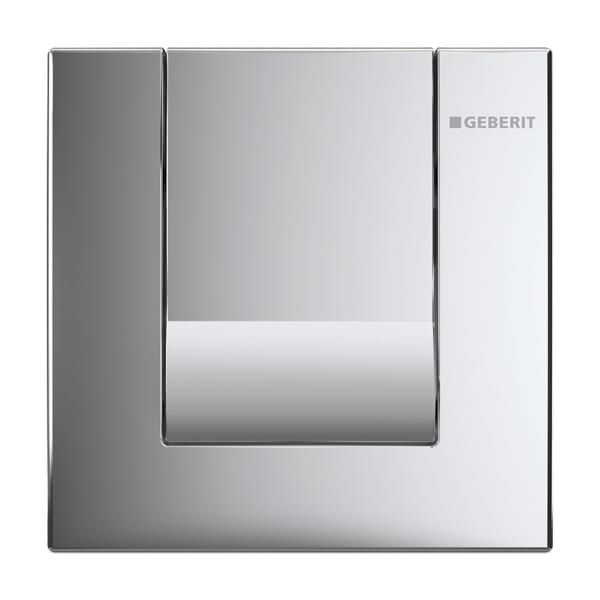 GE Tango BetPl. für UR-Strg. mit pneumatischer Sp-Ausl, hgl. verchr.