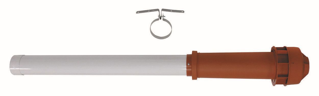 Vaillant Dachdurchführung PP 60/100 rot f.Brennwerttechnik senkrecht