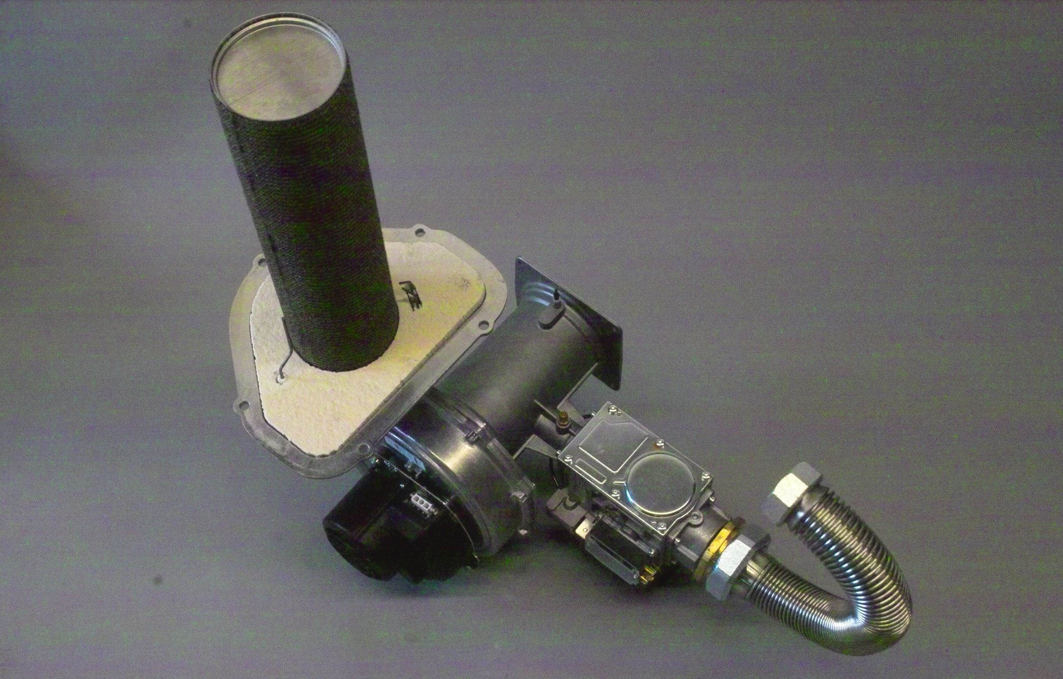 Brötje Brenner SGB 170 E eingestellt auf Erdgas E