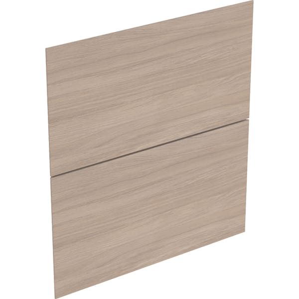 GE Set Schubl.-Frt für ONE Seitenschrank zwei Schubl., B:45cm, Eiche natur