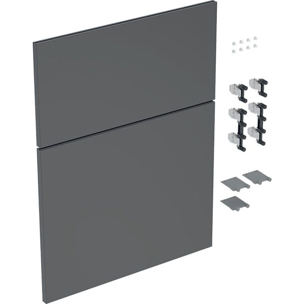 GE Schubladenfront Set für iCon Seitenschrank B:45cm, lava matt