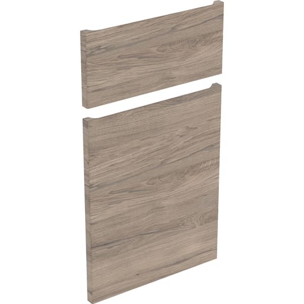 GE Schubladenfront/Tür Set Renova Plan Seitenschrank H:70cm, Bj 2021, nussbaum