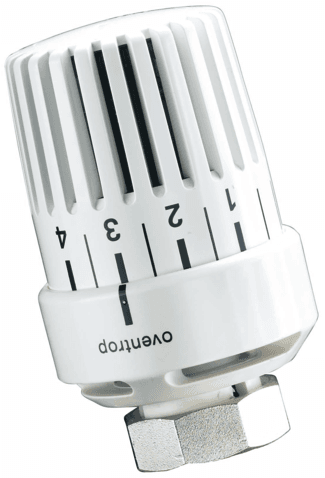 Oventrop Thermostat Uni RTL weiss 20-50 Grad m.Gewindeanschluss M 30 x 1mm