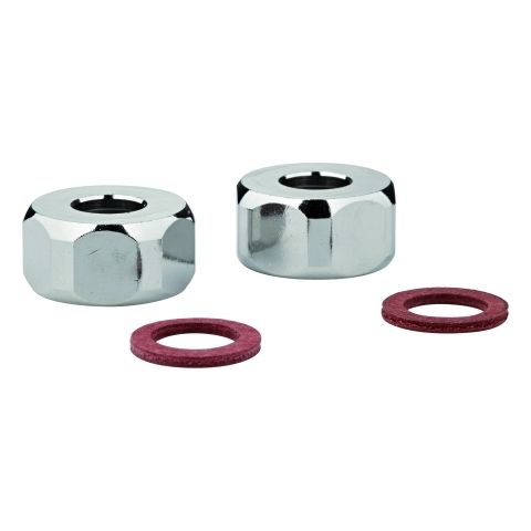 Quetschverschraubung Grohe 1/2" mit Bohrung 10.5mm verchromt Grohe     VPE 2