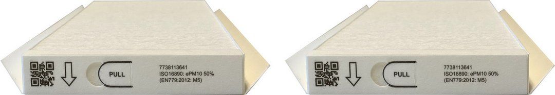 BOSCH Zubehör Wohnungslüftung HRV-FSM5 Luftfilter-Set für V5001 C (E)