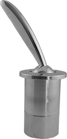 DU Druckknopf für Spülkasten Philippe Starck Chrom Classic, 0074101000