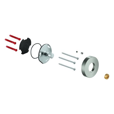 GROHE Brausestangenhalter 48279 supersteel