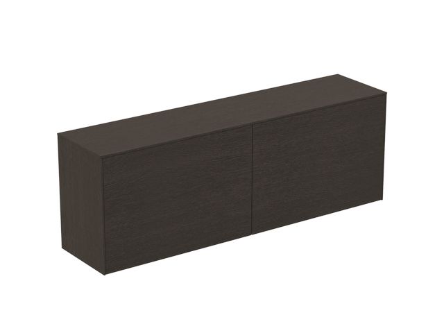 IS rechte Schubladenfront Conca für WTU 780x536mm Eiche Geflammt