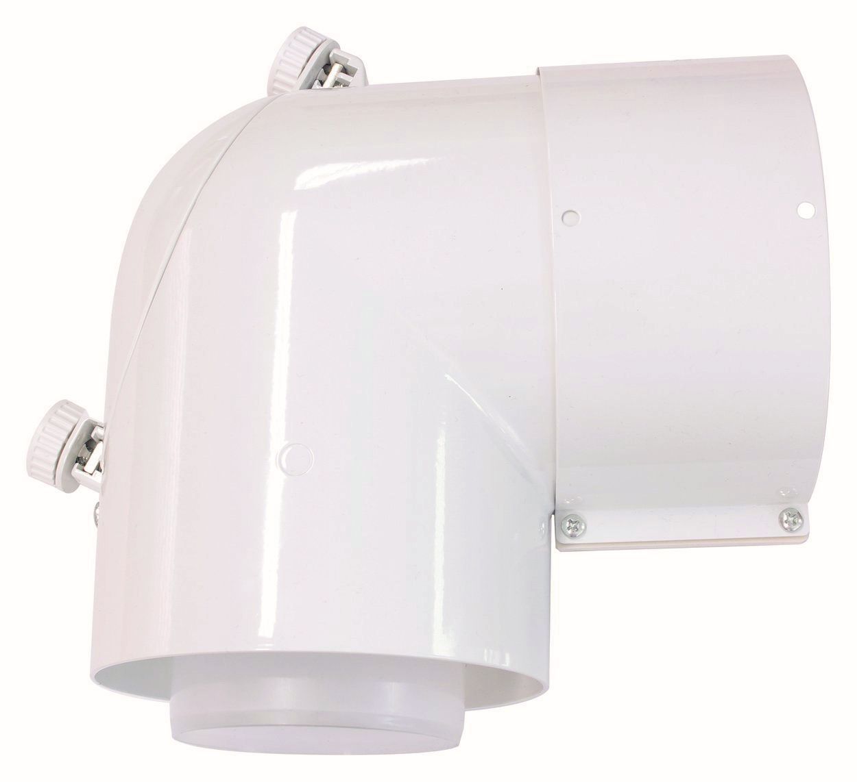 Bogen 87 Grad Vaillant konzentrisch 80/125 m.Reinigungsö. Vaillant Nr.303217