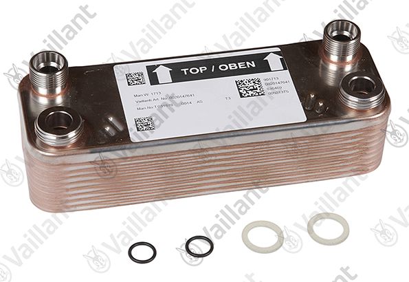 Vaillant Wärmetauscher,PK/HK 15 kW VAS 156/4 R1