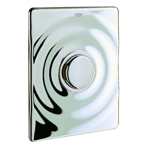 Abdeckplatte Surf verchromt f.UP-Druckspüler Grohe