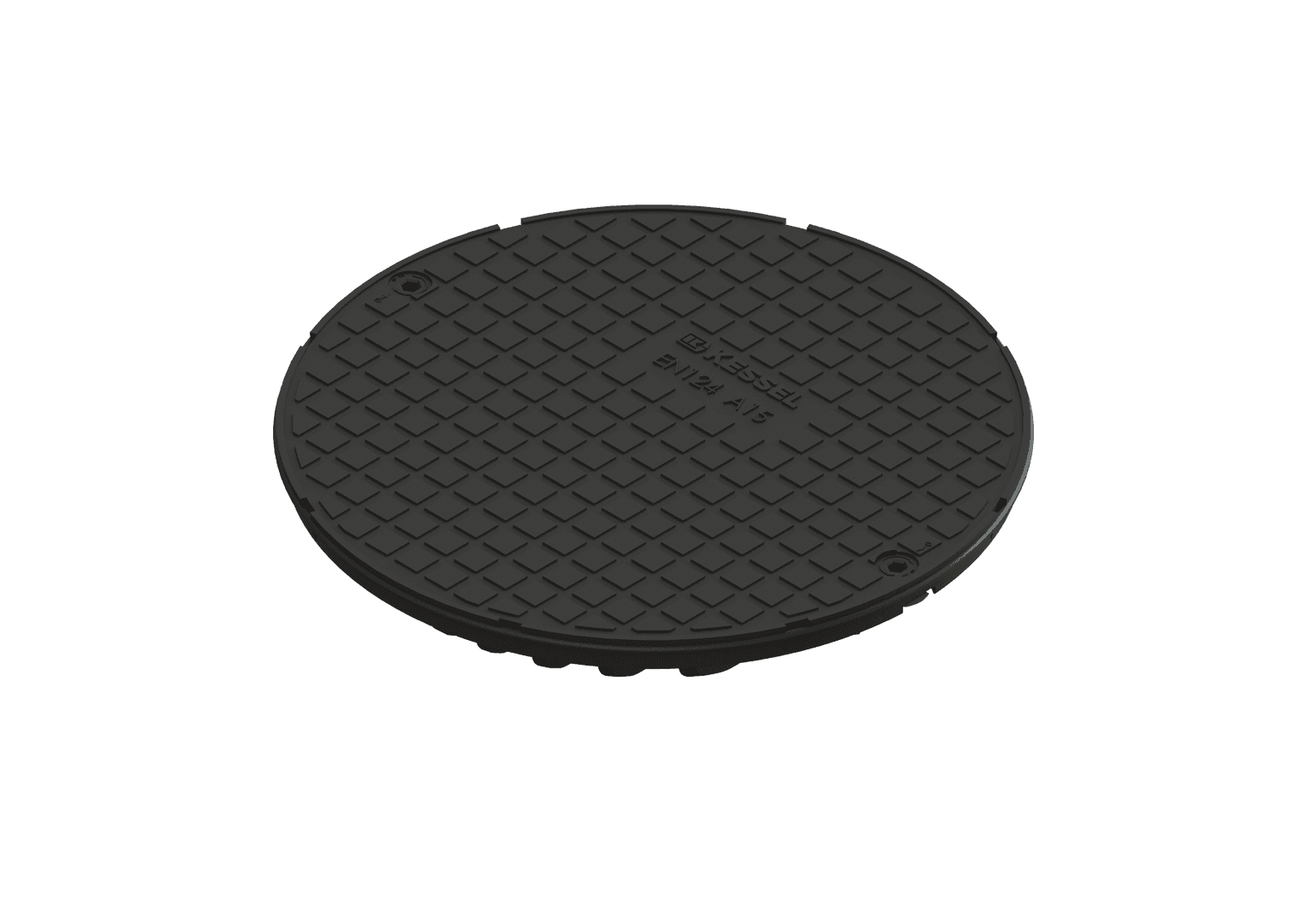 KESSEL-Abdeckplatte Klasse A, mit Dichtung