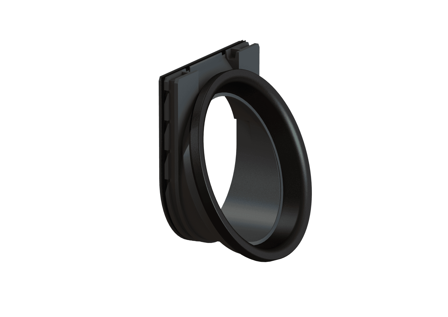 FKA-Klappenhalterung Kessel aus Kunststoff