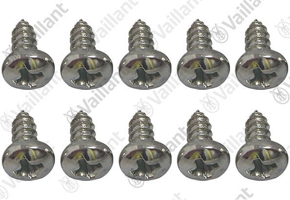 Vaillant Zylinderschraube,kpl. (10 St.) MAG 9/1-2,19/1-2,24/1-2 (Zündbrenner)