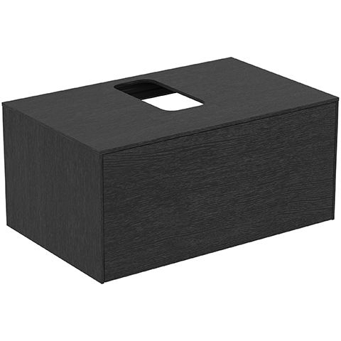 IS Schubladenfront Conca für WTU 780x356mm Eiche Geflammt, Alte Nr.2019