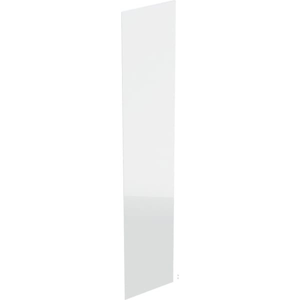 GE Tür für Hochschrank, 36x180cm weiß / Glas