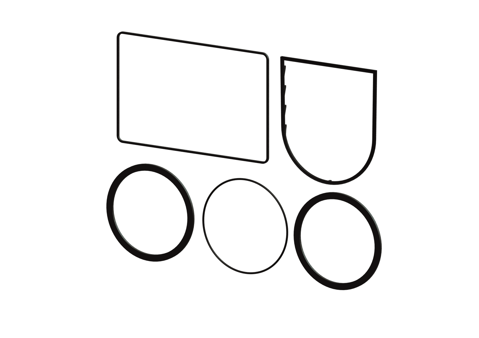 Dichtungsset für Kessel-Staufix DN 150 bis Bj 03/2005