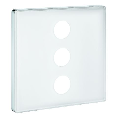 GROHE Rosette 48369 eckig für SmartControl moon white