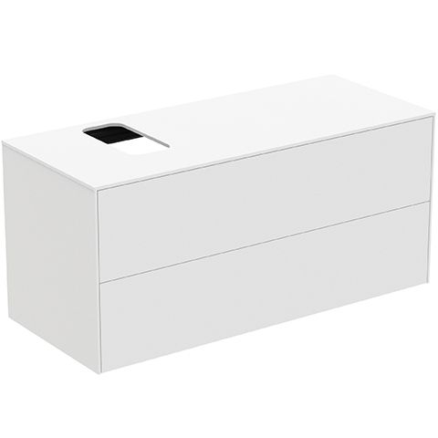 IS Obere Schubladenfront Conca f. WTU 1180x267mm Weiß, Alte Nr.2019