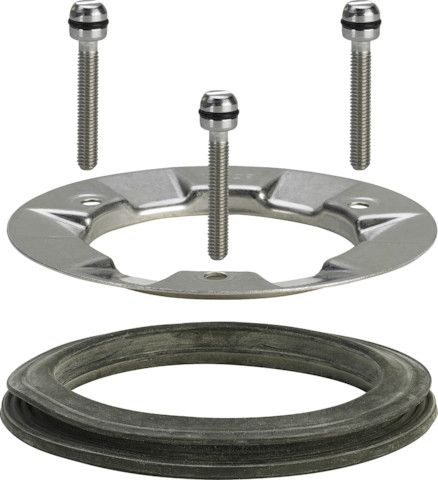 Montageset Tempoplex für Ablaufloch 90mm in Chromnickelstahl              6960.98