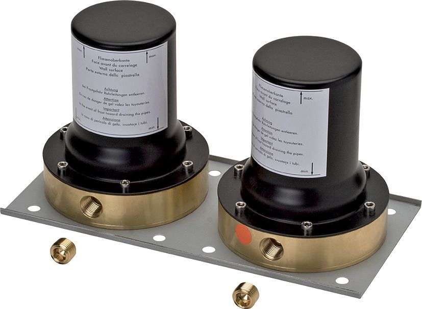 HG Grundset Axor Montreu Zweigriff Wannenarmatur f.Bodenmontage