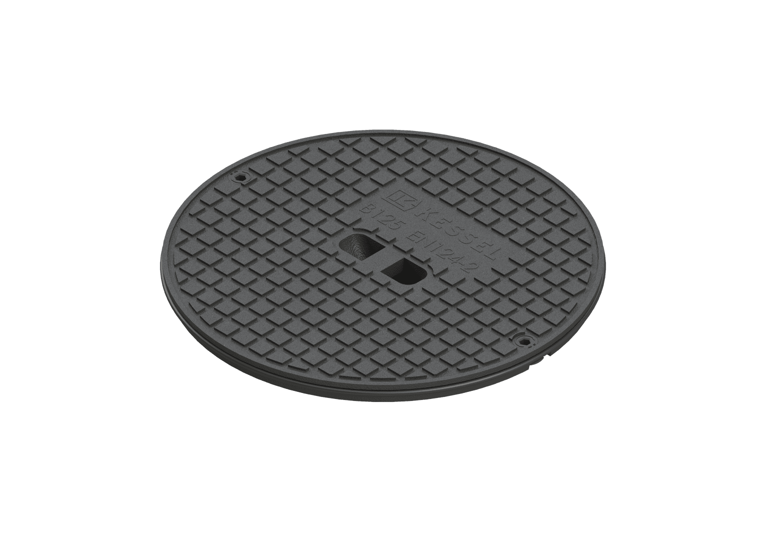 KESSEL-Abdeckplatte Klasse B, mit Dichtung