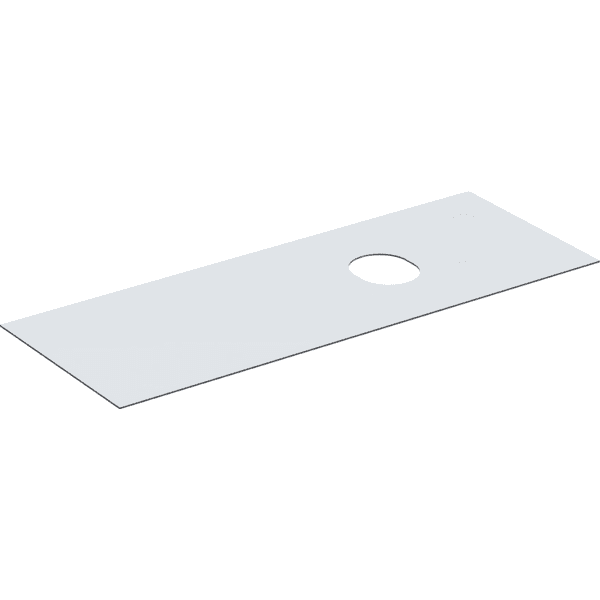 GE VariForm Abdeckplatte für US f. AS-WT mit 2 und 3 Schubl. B=135cm, weiß