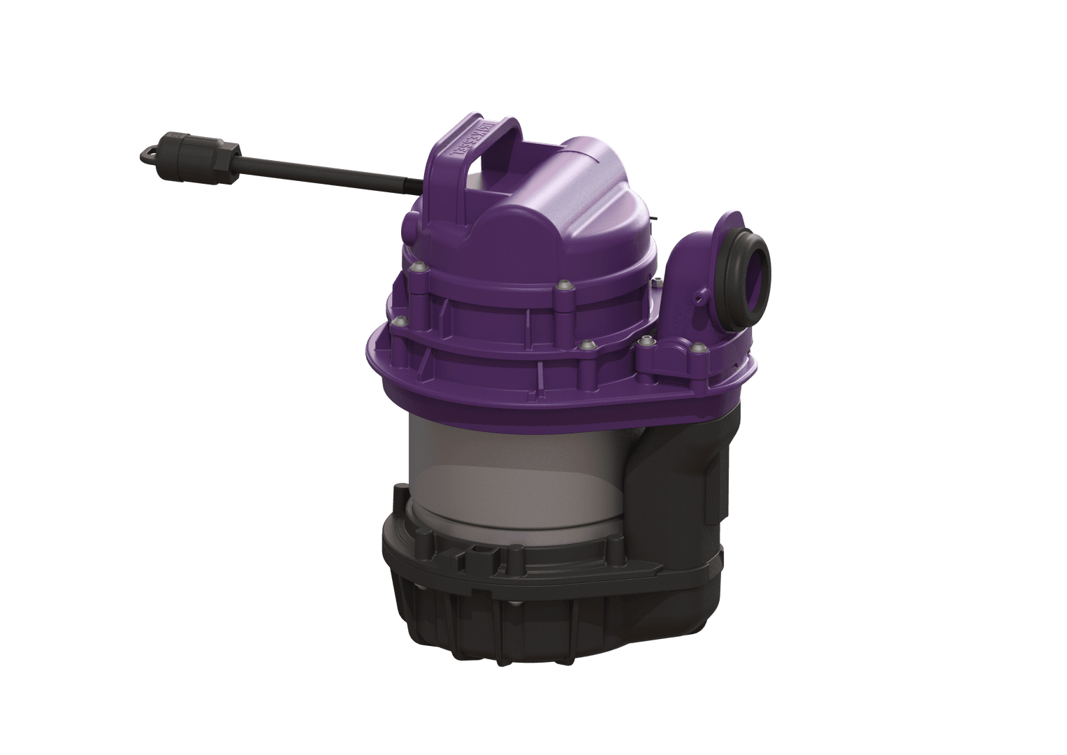 Austauschpumpe Kessel mit 5m Kabel ohne Schwimmer für Aqualift Unterflur